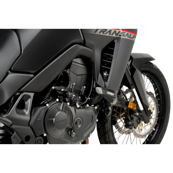 Puig Puig pro 2.0 frame sliders | black | honda xl750 transalp 2023>current